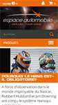 Mobile Screenshot of espaceautomobile.com